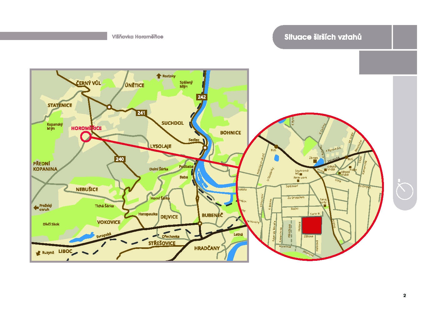 Byt 2+kk, 53.20 m2, Horoměřice, Projekt Višnovka - bytové domy